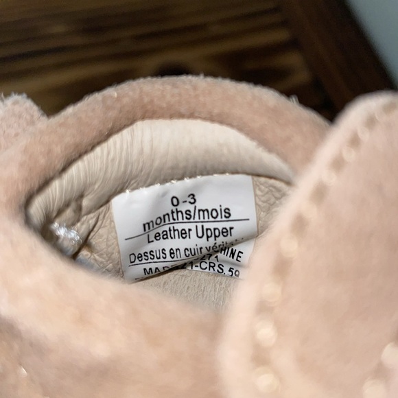 Robeez First Kicks Baby Shoes Critter Fringe Suede Leather Tigers 0-3 Months - Picture 10 of 10